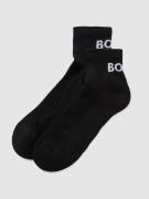 BOSS Sneakersocken im 2er-Pack in Black, Größe 43/46