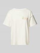 Rip Curl T-Shirt mit Label-Print in Offwhite, Größe XS
