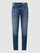 REVIEW Slim Fit Jeans mit Waschung in Blau, Größe 31/32