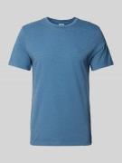 s.Oliver RED LABEL T-Shirt mit Rundhalsausschnitt in Rauchblau, Größe ...