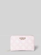 Guess Portemonnaie mit Label-Detail Modell 'LAUREL' in Pink, Größe One...