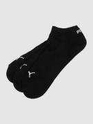 Puma Sneakersocken mit Stretch-Anteil im 3er-Pack in Black, Größe 39/4...