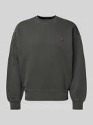 Carhartt Work In Progress Sweatshirt mit Label-Detail in Anthrazit, Gr...