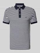 Tommy Hilfiger Slim Fit Poloshirt mit Label-Stitching in Marine, Größe...
