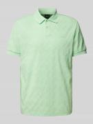 BOSS Green Regular Fit Poloshirt mit Allover-Muster Modell 'Pirax' in ...