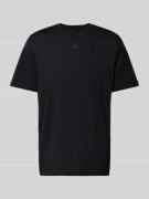 ADIDAS SPORTSWEAR T-Shirt mit Label-Stitching in Black, Größe XS