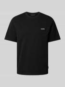 Michael Kors T-Shirt mit Label-Patch in Black, Größe S