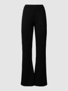 ONLY CARMAKOMA Flared Stoffhose mit Stretch-Anteil in Black, Größe XL