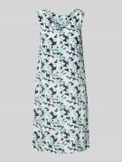 Tom Tailor Minikleid aus Viskose mit floralem Muster und V-Ausschnitt ...