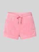 Juicy Couture Shorts mit Reißverschlusstaschen Modell 'TAMIA' in Pink,...