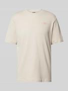 Jack & Jones T-Shirt mit Rundhalsausschnitt in Offwhite, Größe S