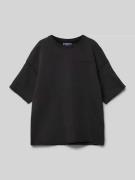 Jack & Jones T-Shirt mit Label-Stitching Modell 'KIDD' in Black, Größe...
