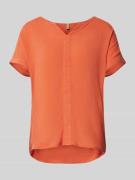 Soyaconcept Bluse mit Tunikakragen Modell 'Radia' in Orange, Größe XS