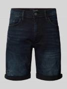 Blend Slim Fit Jeansshorts im 5-Pocket-Design in Hellblau Melange, Grö...