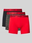 HUGO Boxershorts mit elastischem Logo-Bund im 3er-Pack in Anthrazit, G...