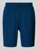 Joy Shorts mit elastischem Bund Modell 'MAREK' in Blau, Größe 48
