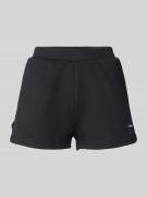 Guess Activewear Shorts in unifarbenem Design Modell 'KIARA' in Black,...