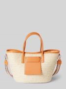 Loevenich Handtasche in Two-Tone-Machart mit Schulterriemen in Orange,...