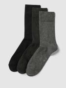 s.Oliver RED LABEL Socken mit Stretch-Anteil im 3er-Pack in Anthrazit ...