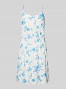 Vero Moda Knielanges Kleid mit Allover-Muster Modell 'MYMILO' in Ocean...