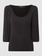 Soaked in Luxury Shirt mit 3/4-Arm Modell 'Calina' in Black, Größe XS