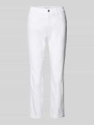 Angels Straight Leg Jeans in verkürzter Passform Modell 'Cici' in Weis...