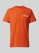 Napapijri T-Shirt mit Rundhalsausschnitt Modell 'GRAS' in Orange, Größ...