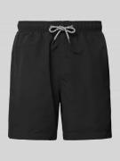 MCNEAL Regular Fit Badehose mit Tunnelzug Modell 'Gerwin' in Black, Gr...
