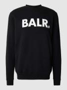 Balr. Sweatshirt mit Label-Print in Black, Größe M