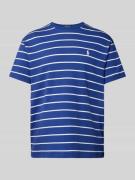 Polo Ralph Lauren T-Shirt mit Streifenmuster in Marine, Größe S