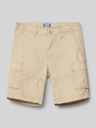 Jack & Jones Regular Fit Bermudas mit Cargotaschen in Camel, Größe 140