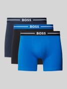 BOSS Boxershorts mit elastischem Logo-Bund im 3er-Pack in Royal, Größe...