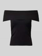 Noisy May Off-Shoulder-Shirt im unifarbenen Design Modell 'KERRY' in B...