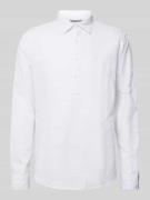 Jack & Jones Premium Regular Fit Leinenhemd mit Kentkragen Modell 'MAZ...