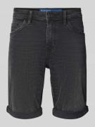 Tom Tailor Regular Fit Jeansshorts im 5-Pocket-Design in Black, Größe ...