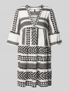 Vero Moda Knielanges Tunikakleid mit Allover-Muster Modell 'DICTHE' in...