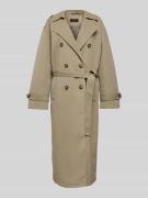 Vero Moda Outdoor Trenchcoat mit Bindegürtel Modell 'CHLOE' in Hellgru...