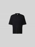 WON HUNDRED Poloshirt in Strick-Optik in Black, Größe L