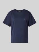 Weekend Max Mara T-Shirt mit Logo-Stitching Modell 'VENACO' in Marine,...