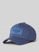 BOSS Basecap mit Label-Patch Modell 'ZED' in Bleu, Größe 1