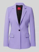 HUGO Regular Fit Blazer mit Knopfverschluss Modell 'ATANA-2' in Fliede...