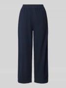 Kaffe Regular Fit Culotte mit elastischem Bund Modell 'Naja' in Marine...