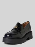 BOSS Penny Loafer aus Leder mit Schaftbrücke Modell 'Rebby' in Black, ...