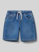 Mango Regular Fit Jeansshorts im 5-Pocket-Design in Blau, Größe 128