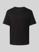 ARMANI EXCHANGE T-Shirt mit Label-Details in Black, Größe L