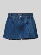 Only Regular Fit Jeansshorts mit Gürtelschlaufen Modell 'BLOOM' in Jea...