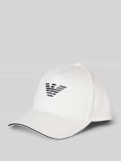 Emporio Armani Cap mit verstärktem Schirm in Offwhite, Größe 1