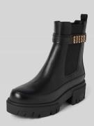 Guess Chelsea Boots mit Label-Applikation Modell 'YELMA' in Black, Grö...