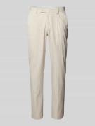 Mango Anzughose mit Bundfalten Modell 'parma' in Beige, Größe 38