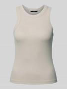 Vero Moda Tanktop in Ripp-Optik in Beige, Größe M